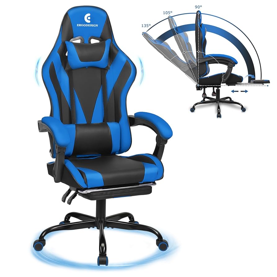 Swivel Office Computer and Gaming Chair